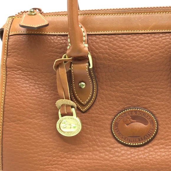 Dooney & Bourke Vintage Satchel With Strap - Picture 3 of 8